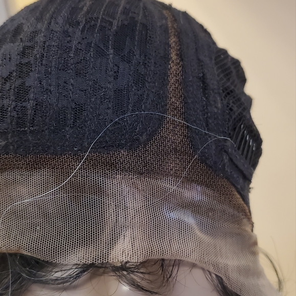 Icy Blue Vibes Synthetic Lace Front Wig - Picture 6 of 7